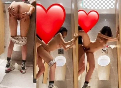 Anh dắt em người yêu vào WC vụng trộm