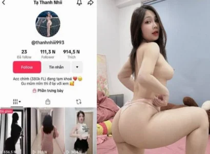 Cô gái TikTok Tạ Thanh Nhi bị phang cực ngon